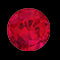 Anello Half Eternity con rubini e fiori di Moissanite creati con taglio marchesa
